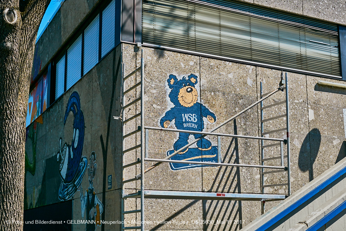11.05.2017 - Abrissbaustelle Quiddezentrum in Neuperlach